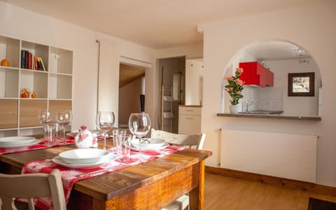 Kitchen or kitchenette, Dining area