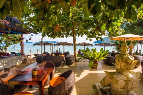 Patio, Restaurant/places to eat, Lounge or bar, Beach, sunbed