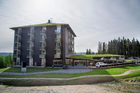 Property building, Spring, Day