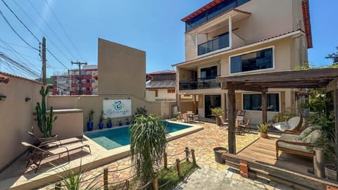 Property building, Patio, Day, Pool view, Swimming pool, sunbed