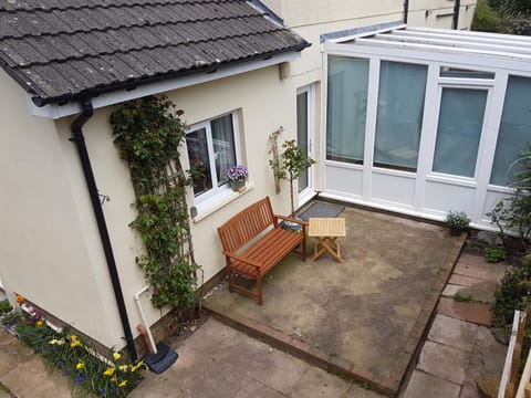 Patio, Facade/entrance, Bird's eye view