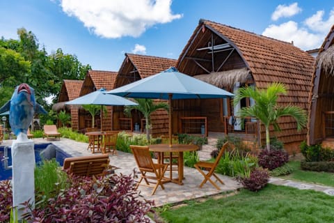 Property building, Patio