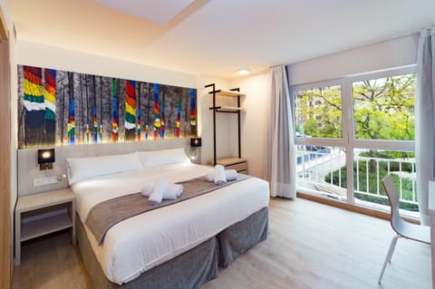 Photo of the whole room, Bedroom, Landmark view, Quiet street view