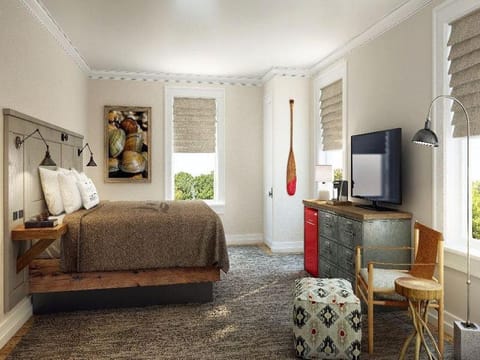 Photo of the whole room, Bedroom, hair dresser