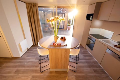 Kitchen or kitchenette, Dining area