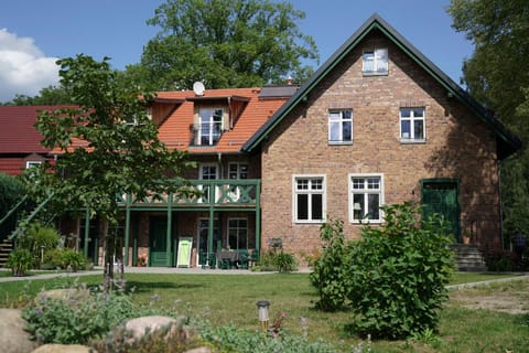 Property building, Summer, Garden