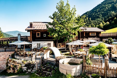 Property building, Garden, Garden view