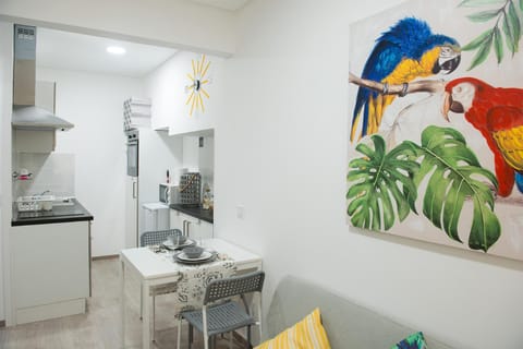 Kitchen or kitchenette, Living room