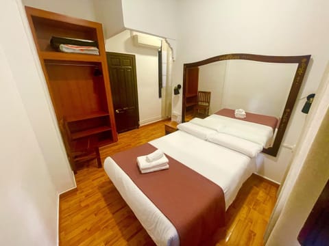 Bed, Photo of the whole room, Bedroom, towels, wardrobe, air conditioner