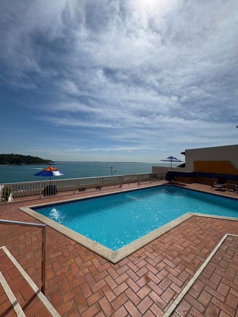 Day, Natural landscape, Pool view, Sea view, Swimming pool, sunbed