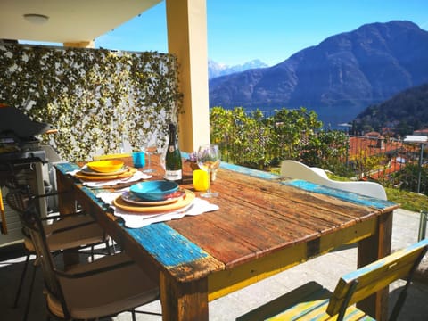 Patio, Balcony/Terrace, Mountain view