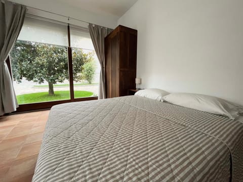 Bed, Natural landscape, Garden, Bedroom