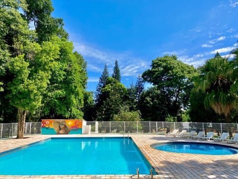 Spring, Day, Natural landscape, Garden, Garden view, Pool view, Swimming pool, sunbed