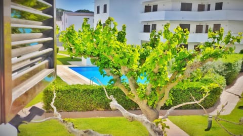 Property building, Spring, Day, Garden view, Pool view, Swimming pool