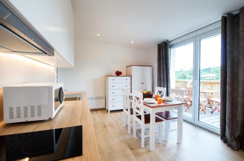 Kitchen or kitchenette, Dining area