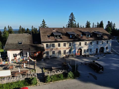 Property building, Natural landscape, Bird's eye view