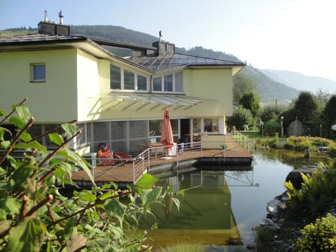 Property building, Summer, Swimming pool