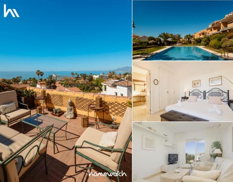 Bed, Balcony/Terrace, Bedroom, Swimming pool, towels
