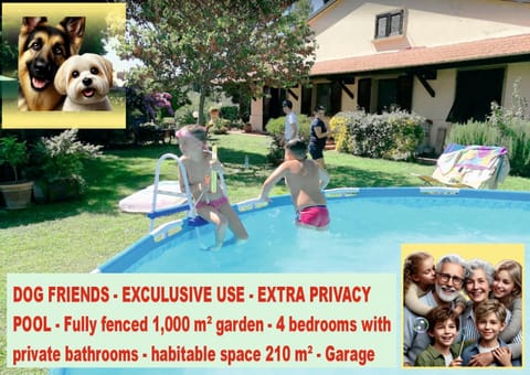 Property building, Garden, Animals, Swimming pool, children