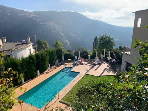 Natural landscape, View (from property/room), Mountain view, Pool view, Swimming pool