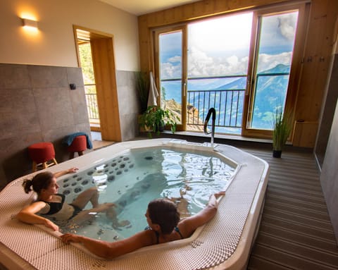 Natural landscape, Hot Tub, Mountain view