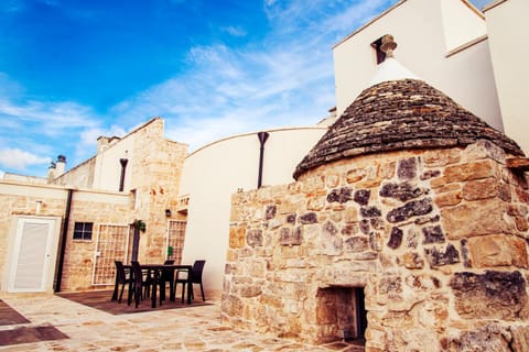 Property building, Patio