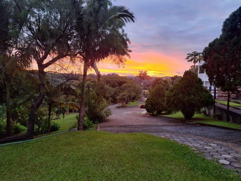 Nearby landmark, Natural landscape, Garden, View (from property/room), Garden view, Garden view, Sunset