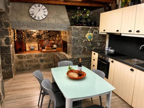 Kitchen or kitchenette, Dining area