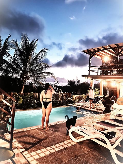 Day, People, Natural landscape, Pool view, Swimming pool, group of guests, sunbed