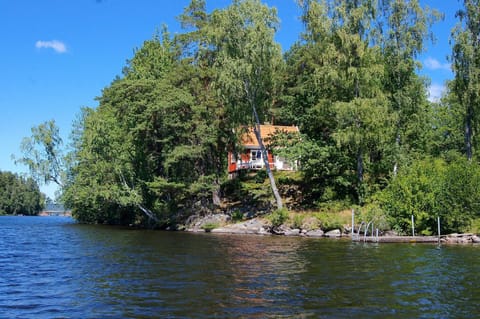 Property building, Facade/entrance, Lake view