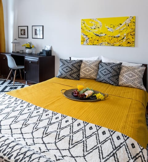 Bed, Bedroom