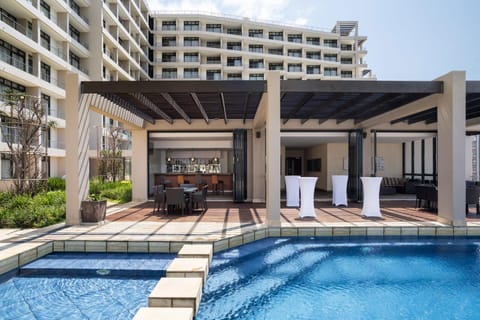 Property building, Restaurant/places to eat, Swimming pool