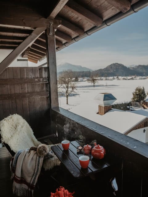Natural landscape, Winter, View (from property/room), Balcony/Terrace