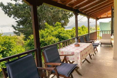 Patio, Day, Natural landscape, Garden, View (from property/room), Balcony/Terrace, Seating area, Dining area, Garden view, Sea view