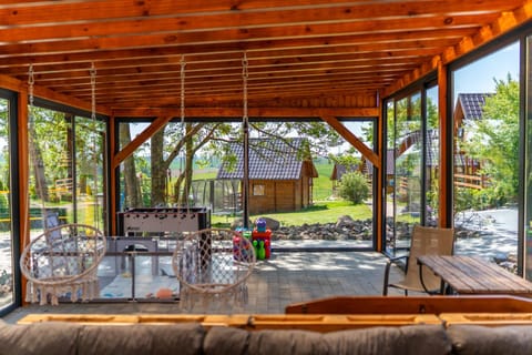 Domki Sielanka Nature lodge in West Pomeranian Voivodeship, Poland