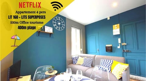 Appartement "l'Univers Marin" - 50m Front de Mer Apartment in Berck