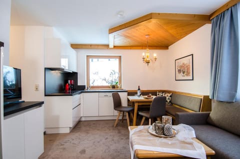 Kitchen or kitchenette, Living room