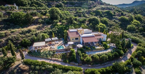 Natural landscape, Bird's eye view, Garden, Garden view, Area and facilities