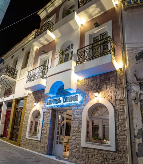 Property building, Night, City view