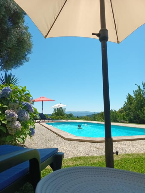 Natural landscape, Garden, Swimming pool, sunbed