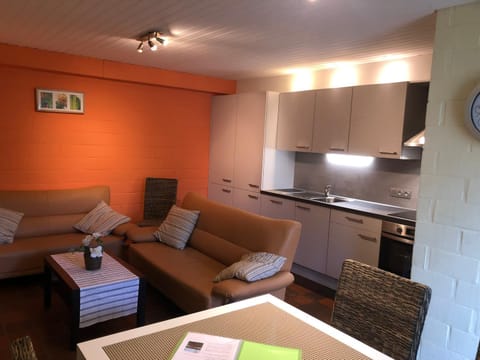 Kitchen or kitchenette, Living room