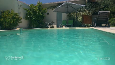 Pool view, Swimming pool, sunbed