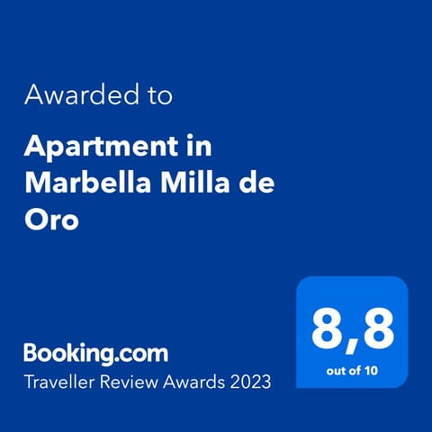 Apartment in Marbella Milla de Oro Apartment in Marbella