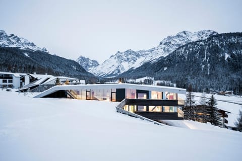 Property building, Natural landscape, Winter, Mountain view