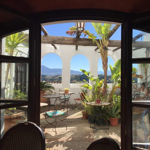 Patio, Day, Mountain view
