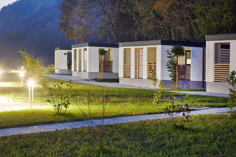 Property building, Night, Natural landscape