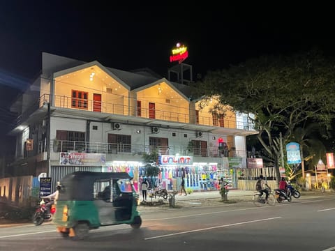 Property building, Night, Street view