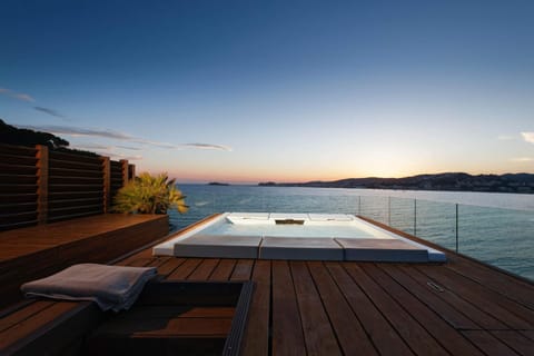 Balcony/Terrace, Sea view, Sunset