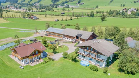 Natural landscape, Bird's eye view, Garden, Swimming pool