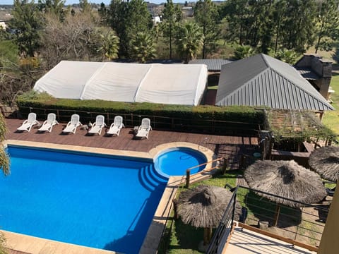 Bird's eye view, Swimming pool